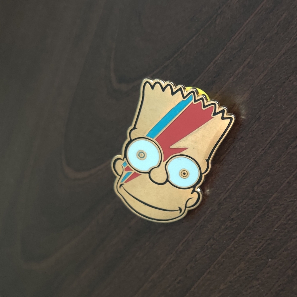 Bart Bowie Pin